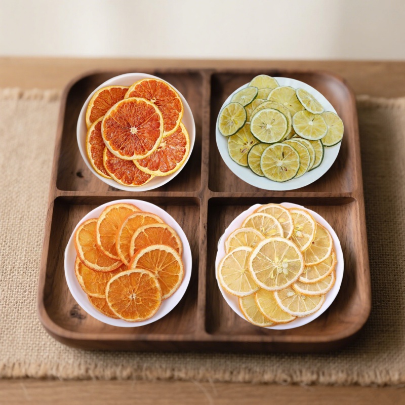 Dried Fruit Mix - Hochwertige natürliche getrocknete Zitronen-Orangen-Grapefruit-Scheibe für Zuhause,