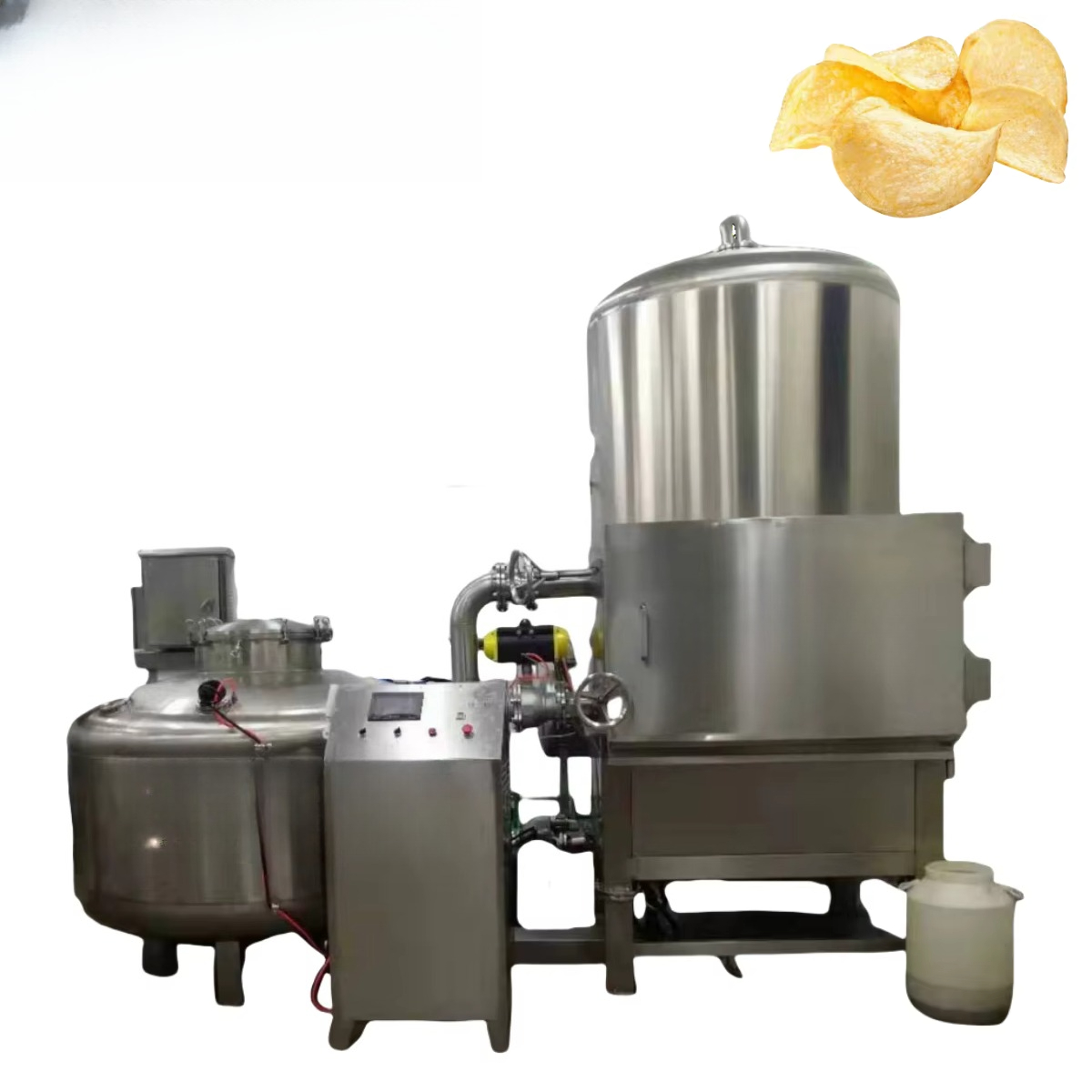 Food Snacks Distributors - FOODLINE Großhandel Vakuum-Frittiermaschine mit Präziser Vakuumgrad-Kontrolle