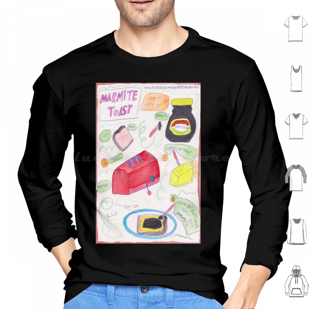 Food And Snacks Ideas - Liebe oder Hass? Kapuzenpullover aus Baumwolle