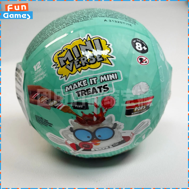 Food Snacks Box - MGA Miniverse Mini Blind Ball Spielzeug