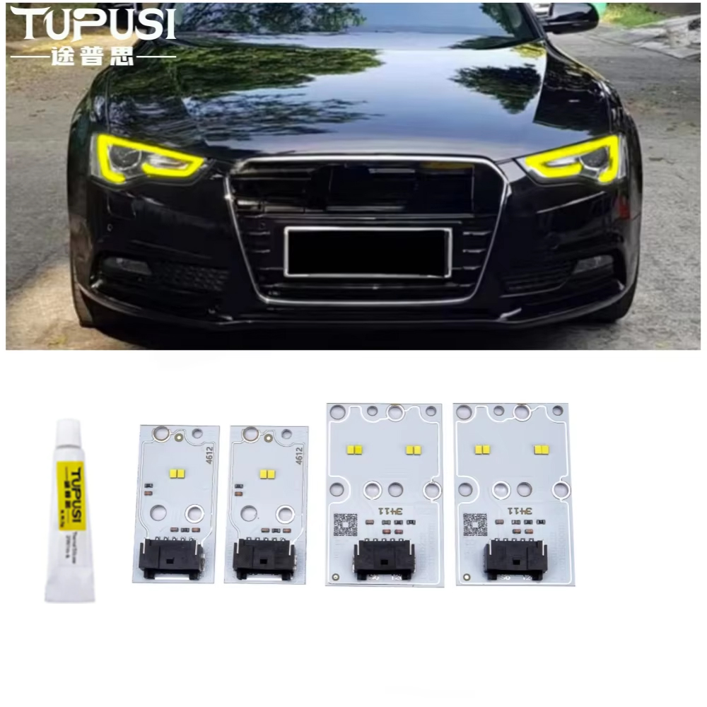 Yellow Food Snacks - 2012-2016 für Audi A5 S5 Autozubehör