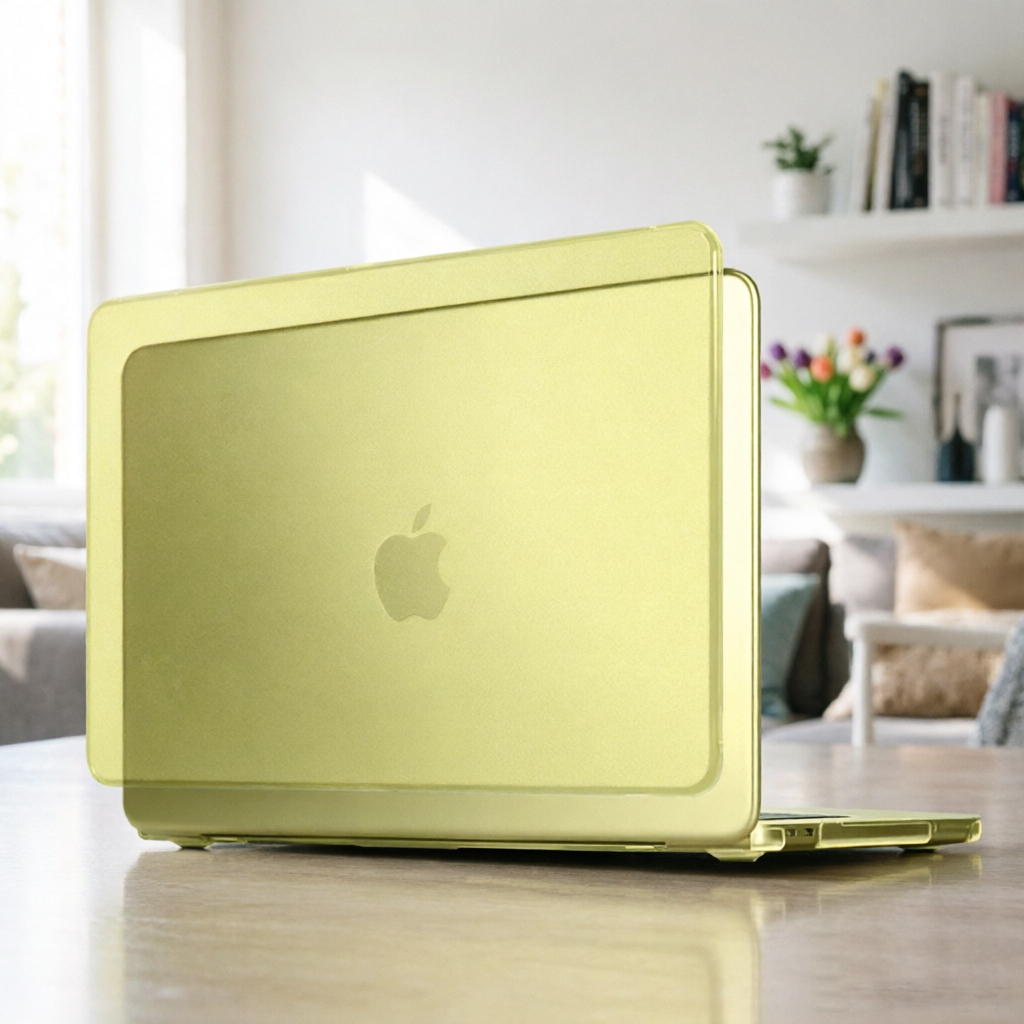Yellow Food Snacks - 2026 Zitronengelbe Laptop-Hülle für MacBook Neo