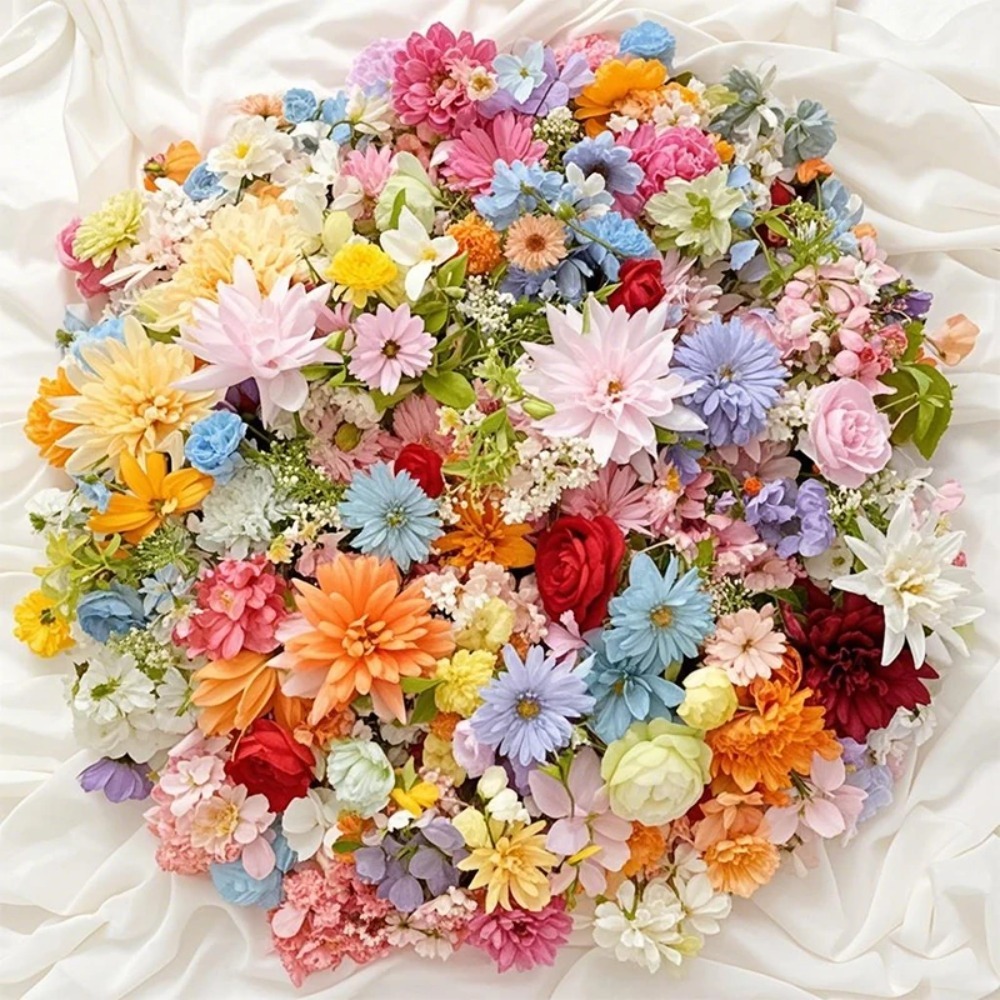 Dried Fruit Mix - 20/52 Stück zufällige Mischung künstliche Blumen