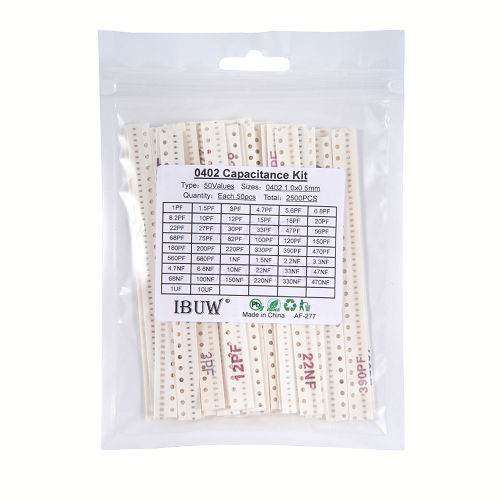 Yellow Food Snacks - 0402 SMD Keramik Kondensator Assorted Kit