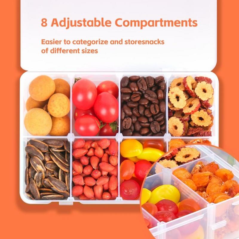8-Fach Snackbox-Behälter aus K – Food Snacks Box Bewertung und Preis