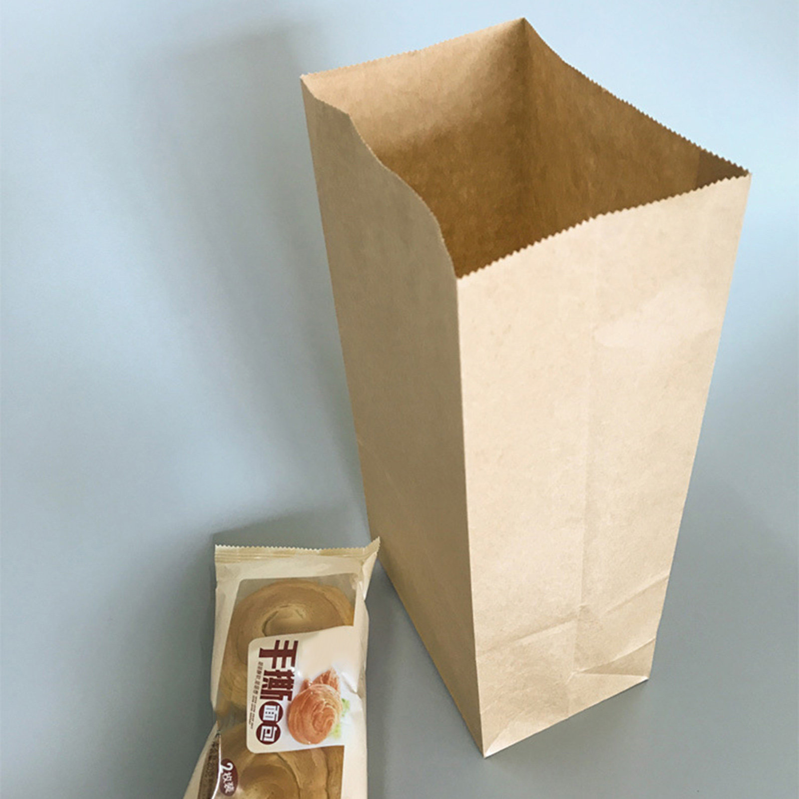 Kraftpapier-Lebensmittelbeutel – Food Snacks Packaging Bewertung und Preis