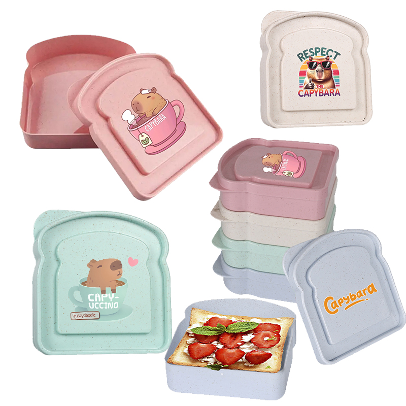 Capybara Sandwich-Aufbewahrung – Food Snacks Box Bewertung und Preis