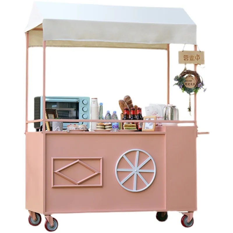 Mobiler Hand-Snack-Wagen für d – Snacks Food Stall Bewertung und Preis