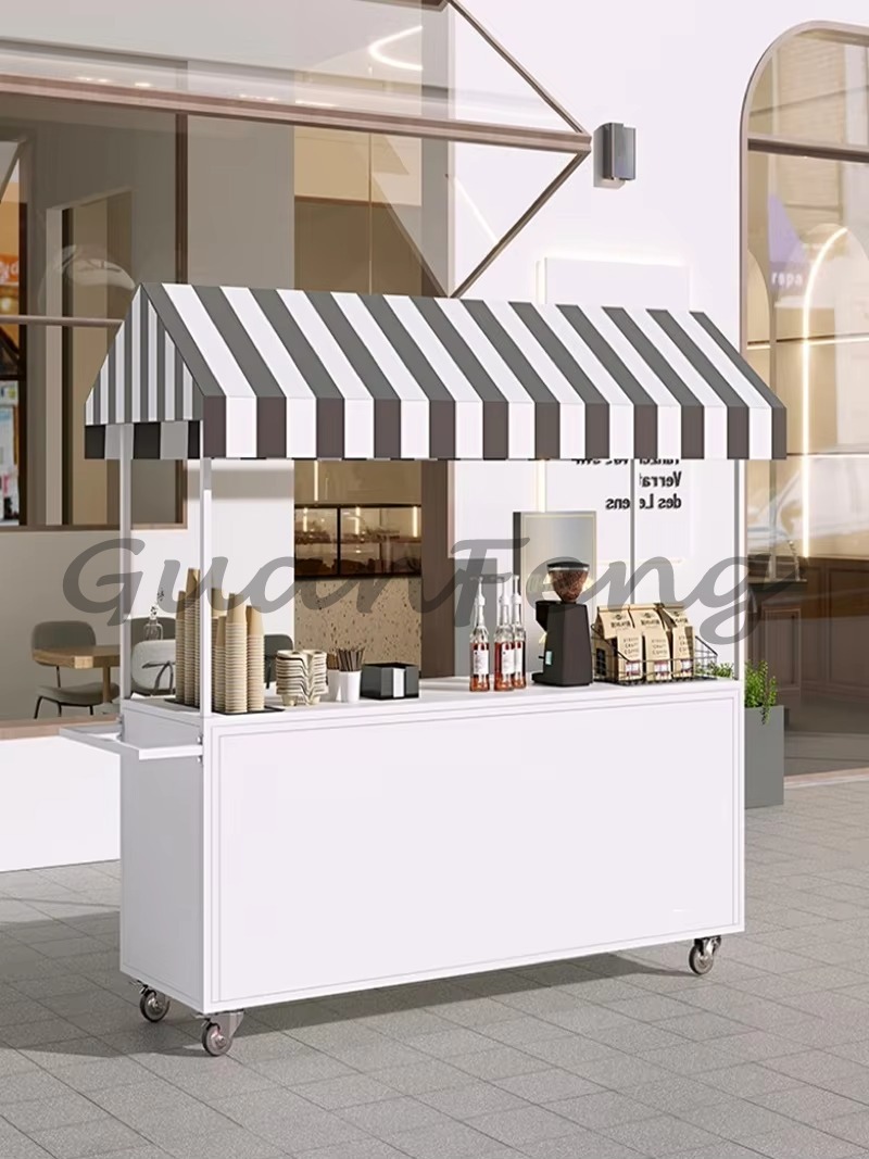 Mobiler Imbisswagen, tragbarer – Snacks Food Stall Bewertung und Preis