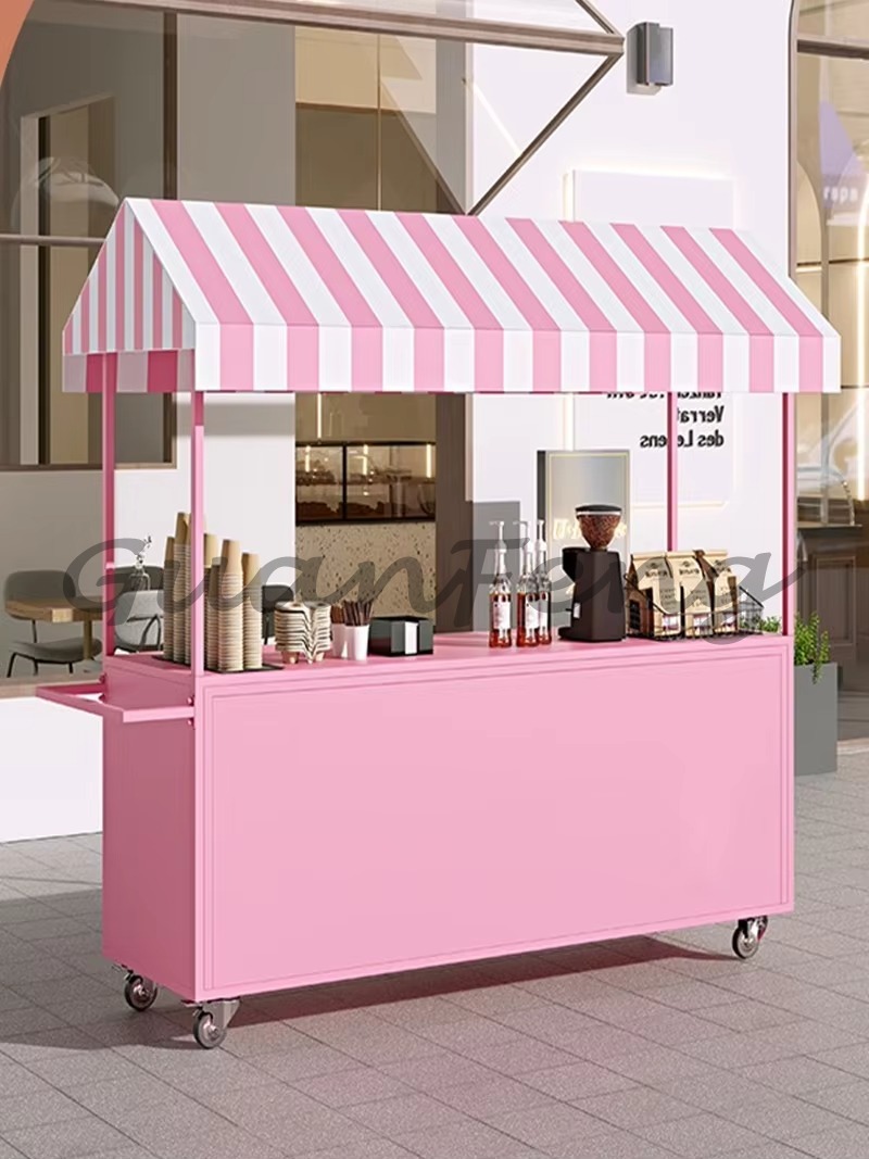 Mobiler Imbisswagen, tragbarer – Snacks Food Stall Bewertung und Preis