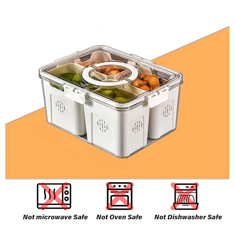 Obstschale für große Picknicks – Food Snacks Box Bewertung und Preis