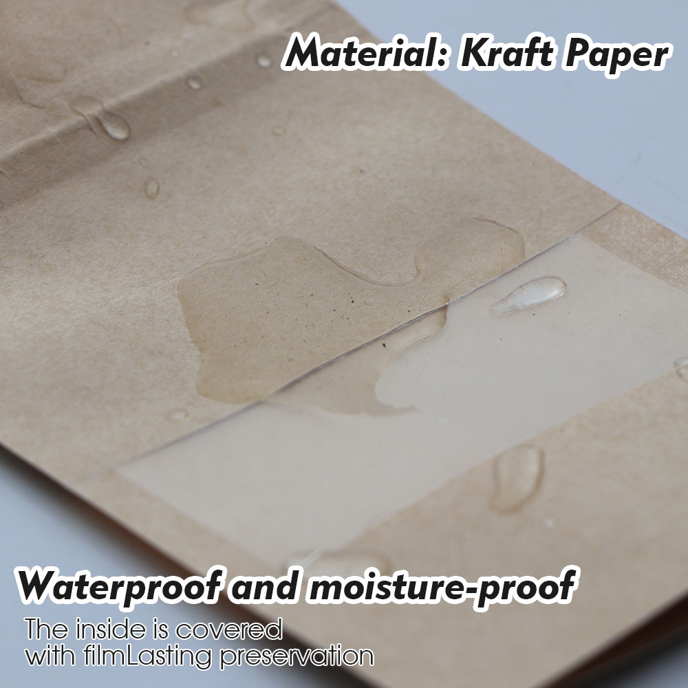 Kraft papier Zip Lock Taschen  – Food Snacks Packaging Bewertung und Preis