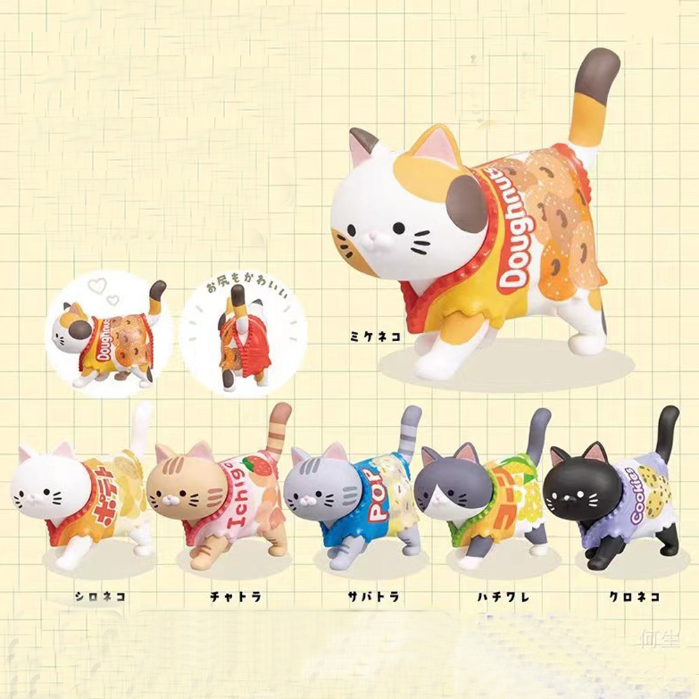Blindbox mit Katzenmotiv, Süßi – Food Snacks Box Bewertung und Preis